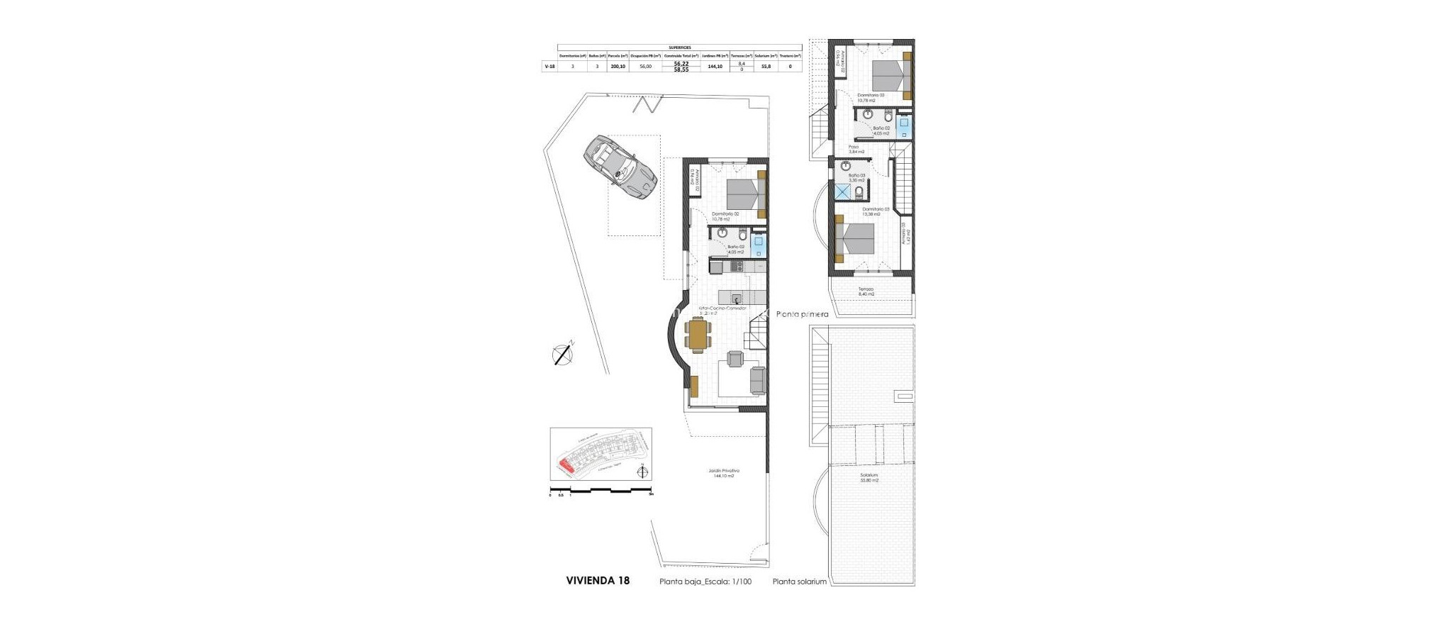 Nybygg - Rekkehus - Pilar de la Horadada