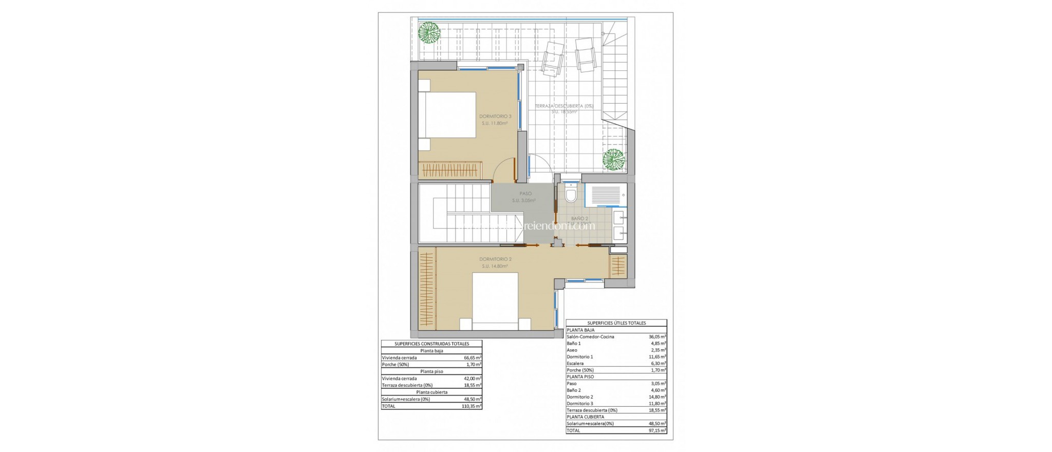 Nybygg - Rekkehus - Rojales - Pueblo