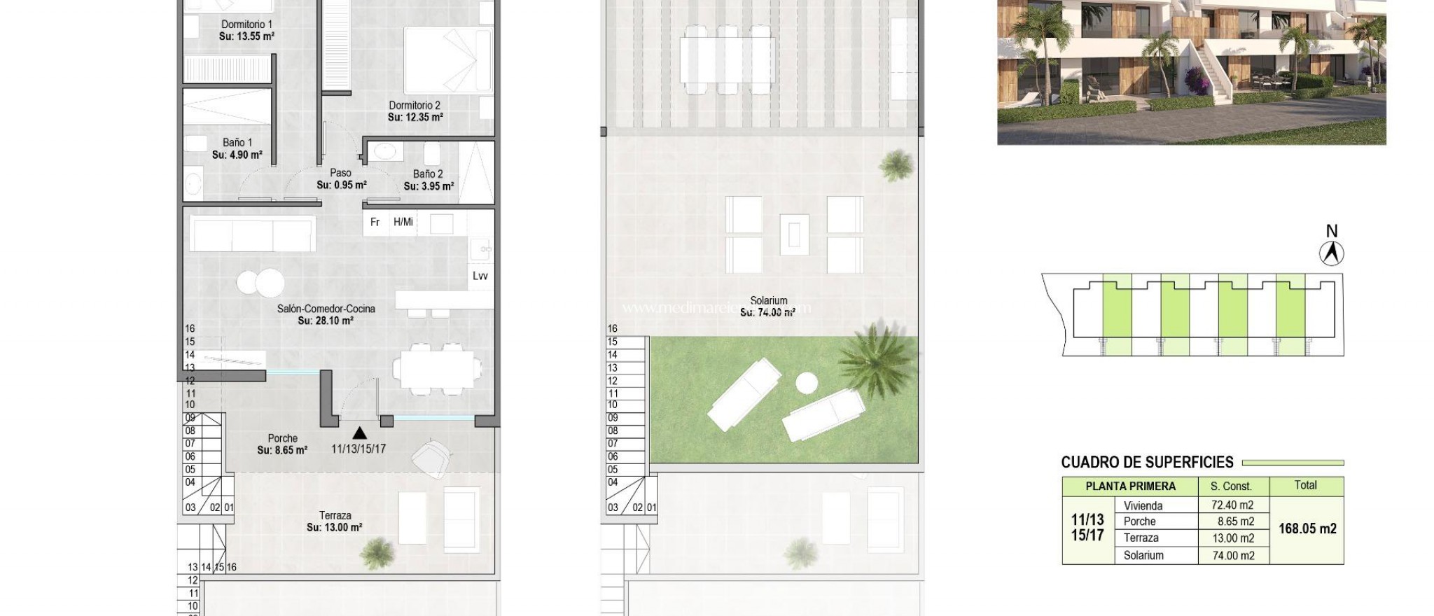 Nýbygging - Bungalow - Alhama De Murcia - Condado de Alhama