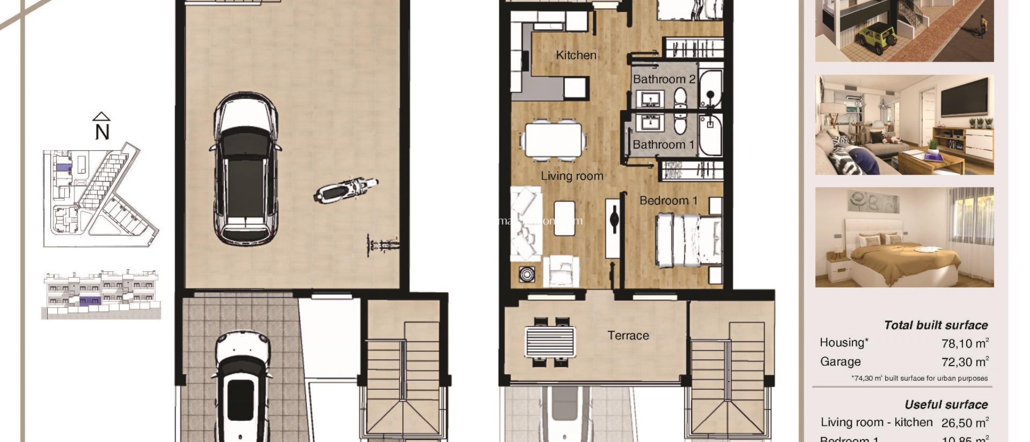 Nýbygging - Bungalow - Orihuela Costa - Los Altos