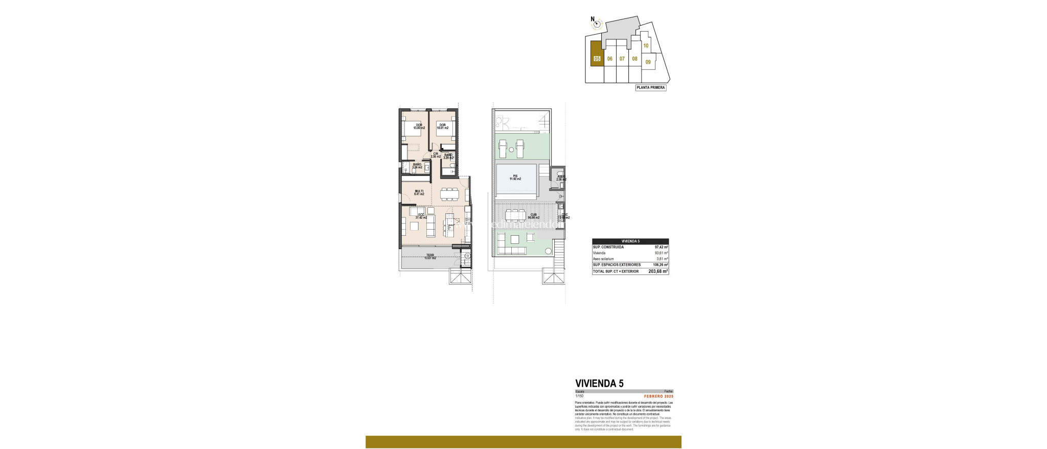 Nýbygging - Bungalow - Pilar de la Horadada - parques de Andromeda