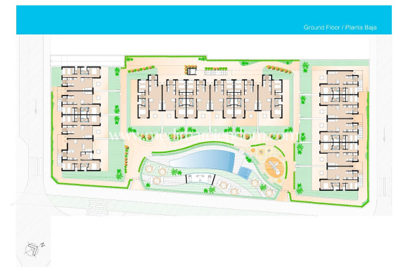 Nýbygging - Bungalow - Pilar de la Horadada - Polideportivo