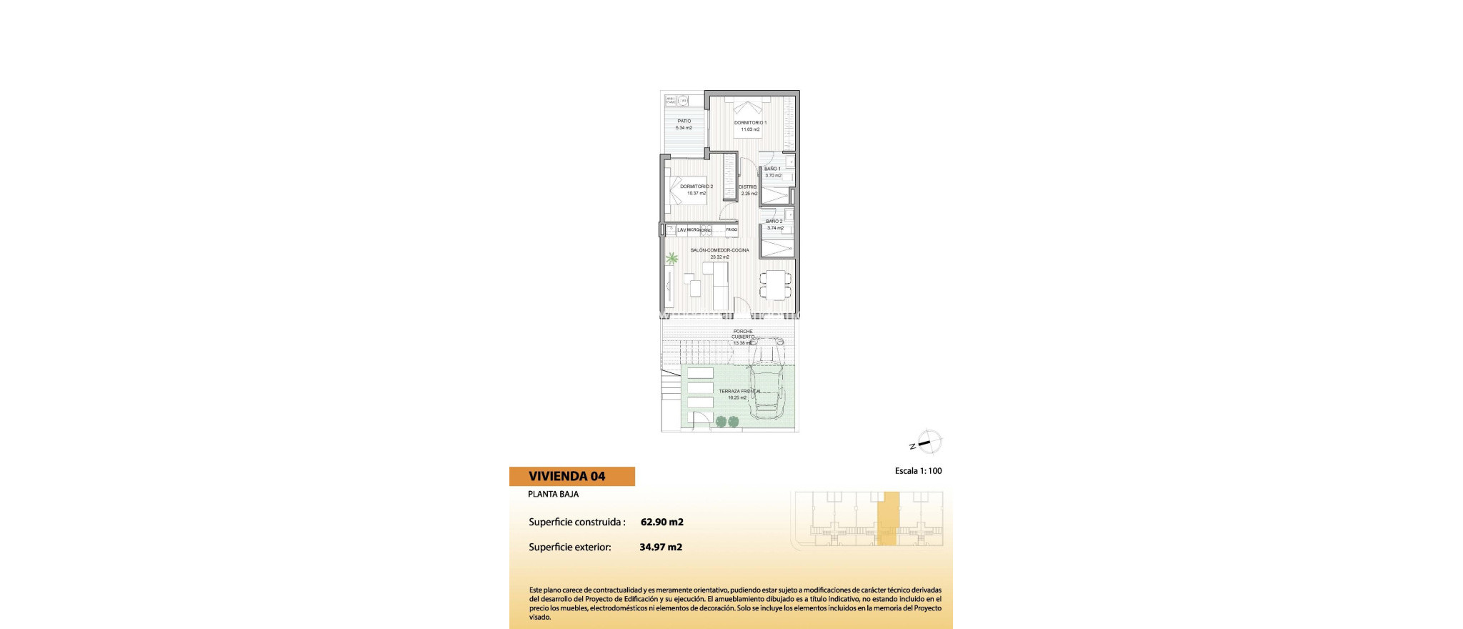 Nýbygging - Bungalow - San Pedro del Pinatar - El Salero