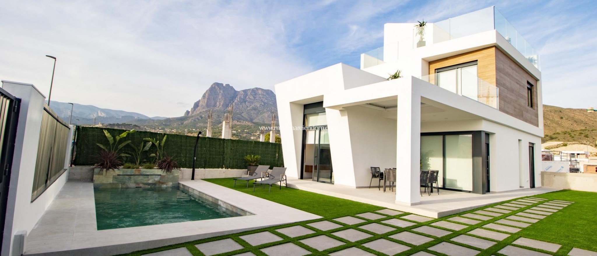 Nýbygging - EINBÝLISHÚS - Finestrat - Golf Piug Campana