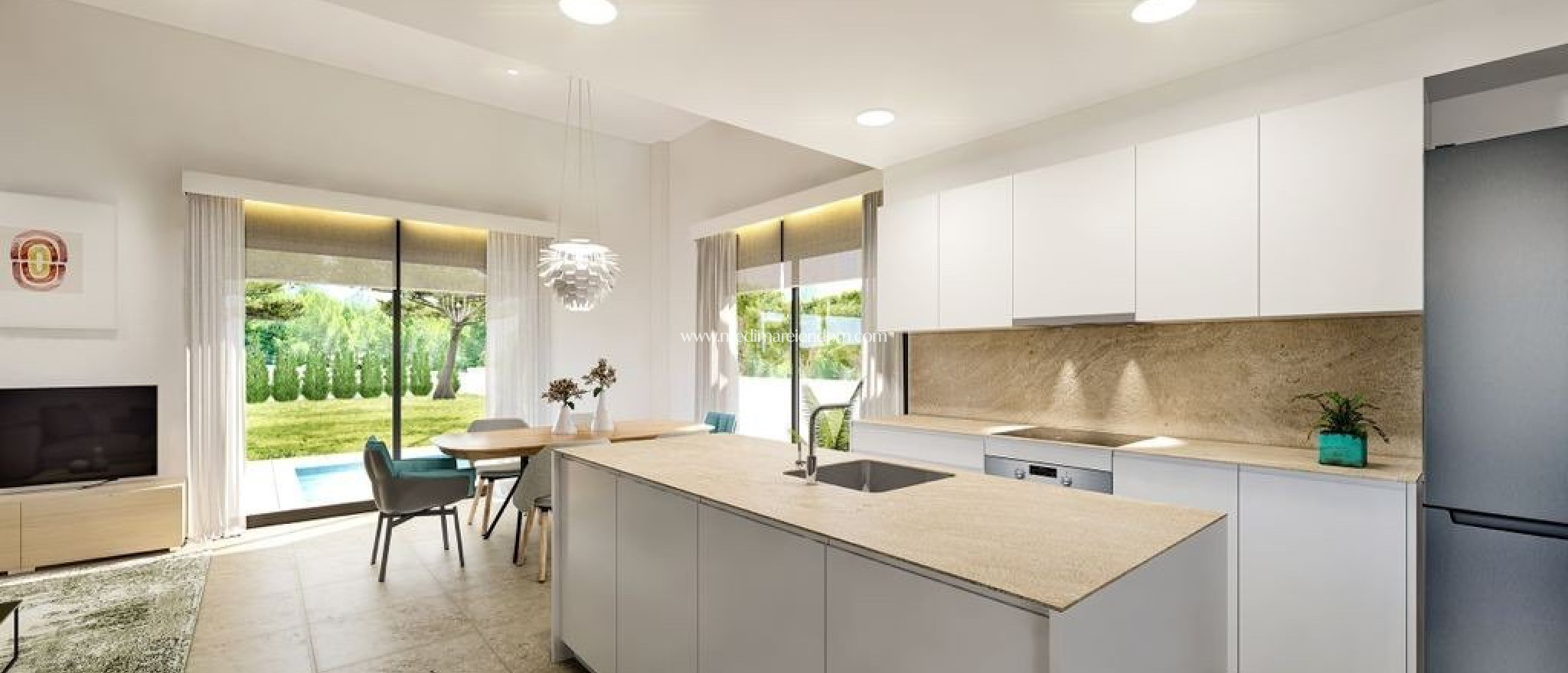 Nýbygging - EINBÝLISHÚS - Finestrat - Sierra Cortina