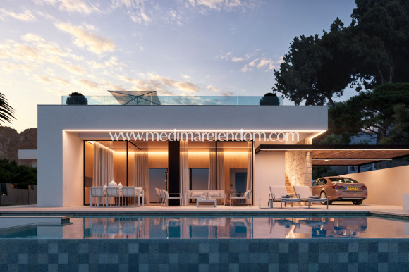 Nýbygging - EINBÝLISHÚS - Moraira