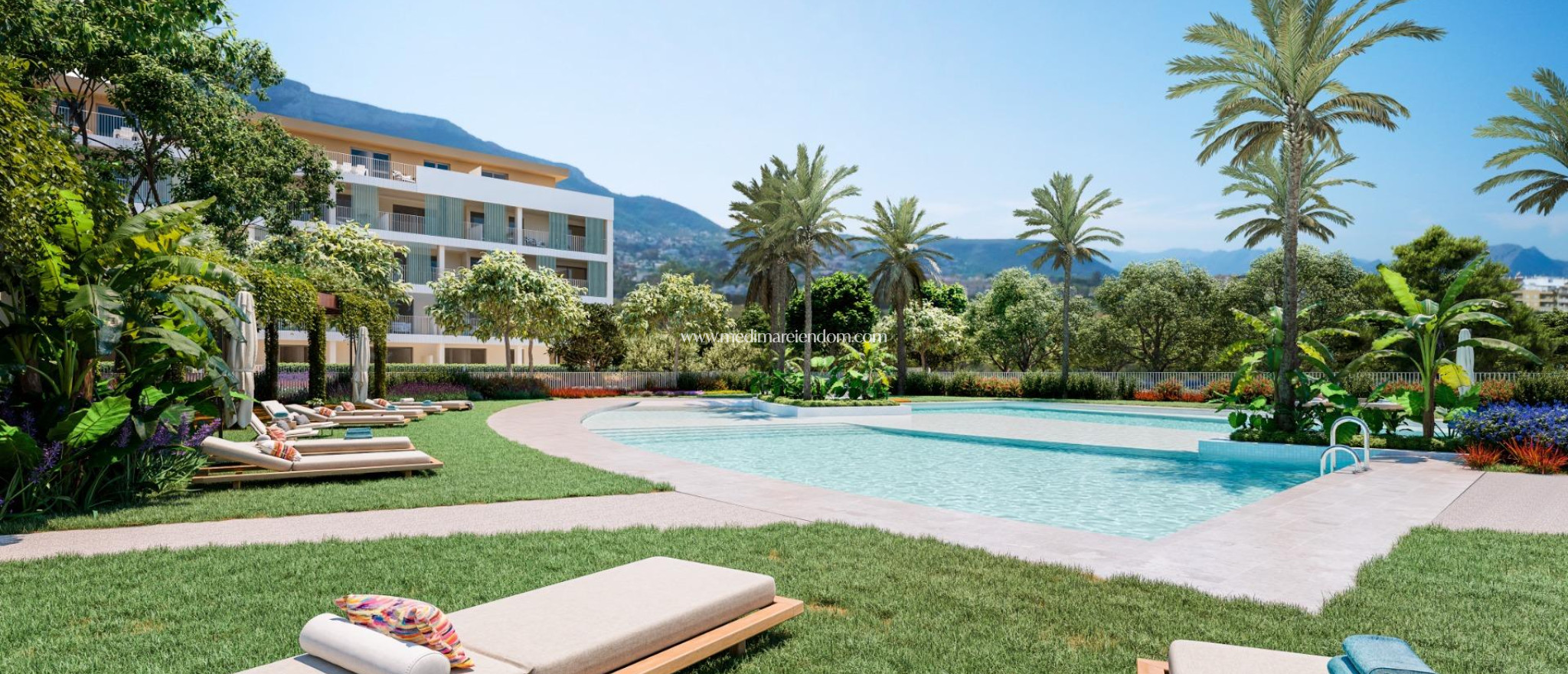 Nýbygging - Íbúð á jarðhæð - Denia - Puerto Denia