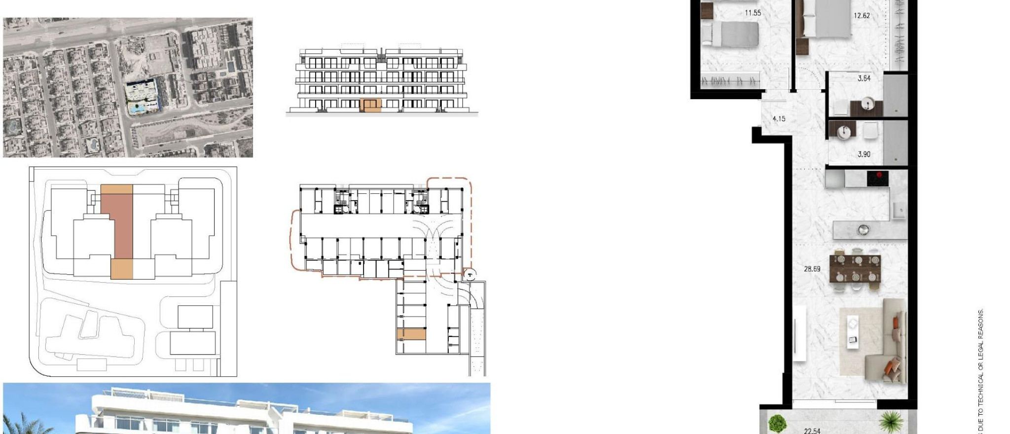 Nýbygging - Íbúð - Orihuela Costa - Lomas De Cabo Roig
