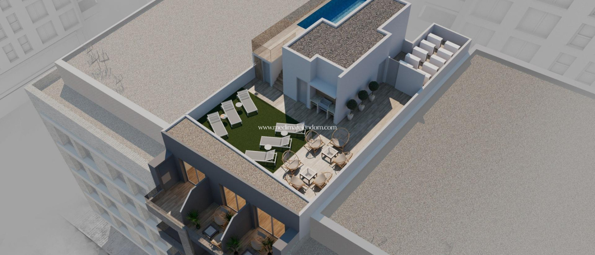 Nýbygging - Íbúð - Torrevieja - Playa De Los Locos