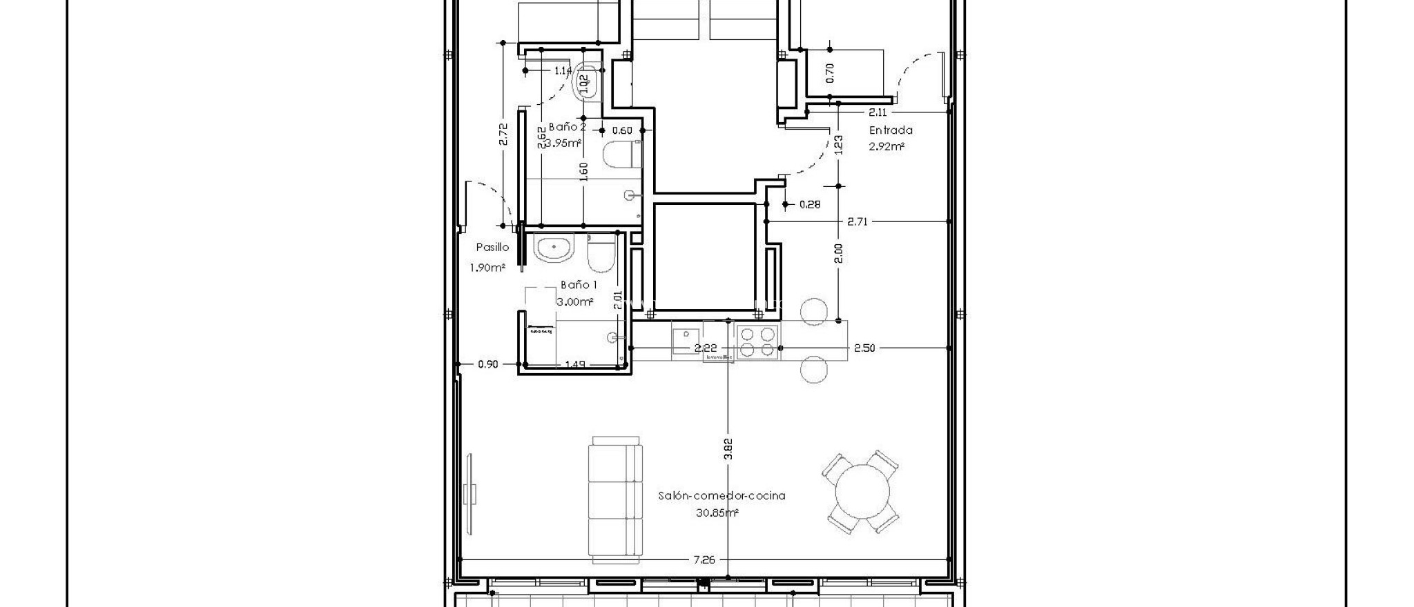 Nýbygging - Penthouse - Alicante - Centro
