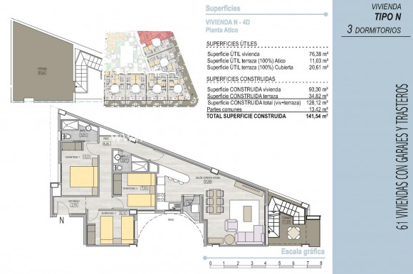 Nýbygging - Penthouse - Alicante - La Florida