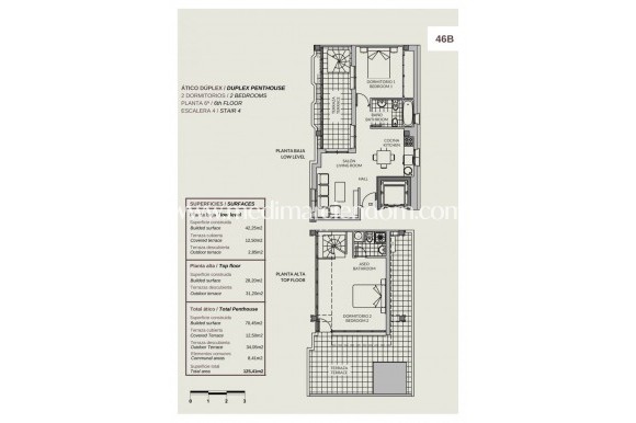 Nýbygging - Penthouse - Calpe - Playa De La Fossa