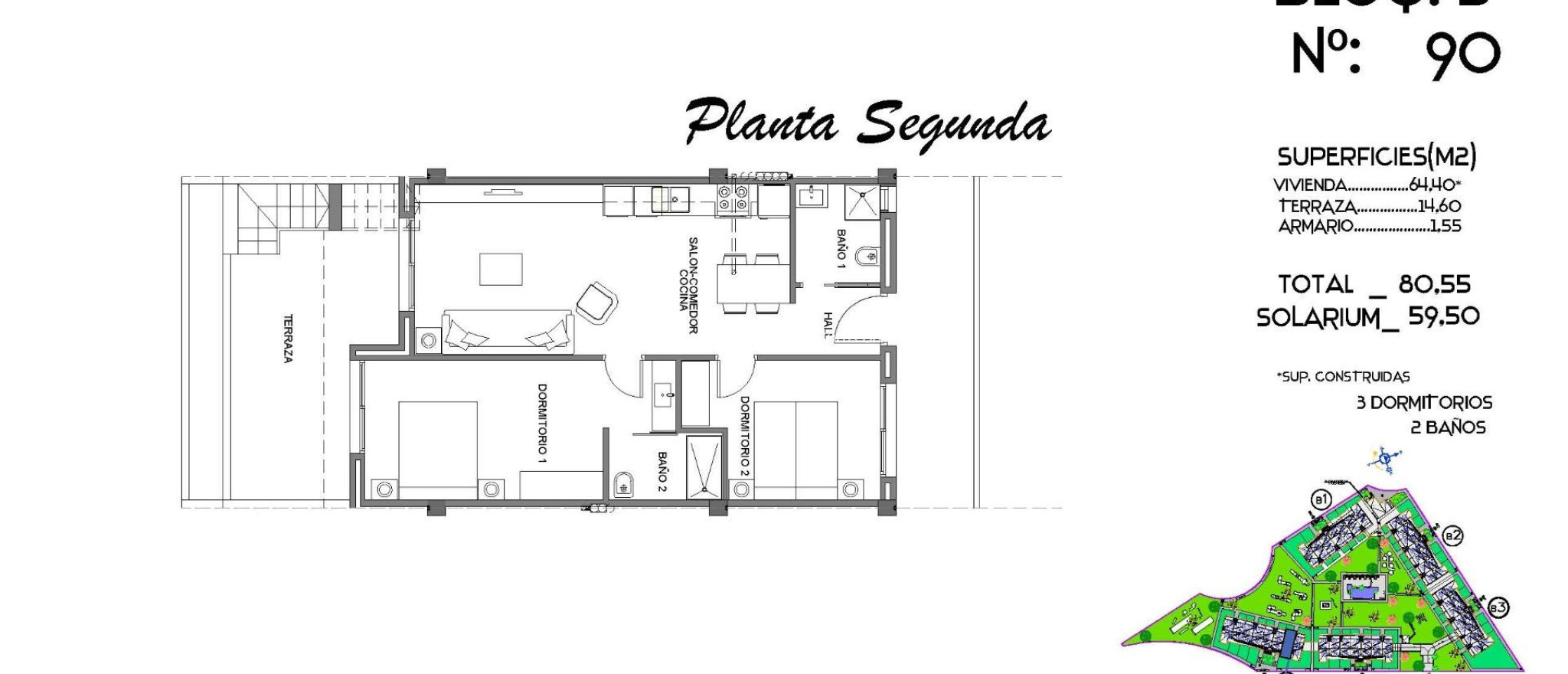 Nýbygging - Penthouse - Guardamar del Segura - El Raso
