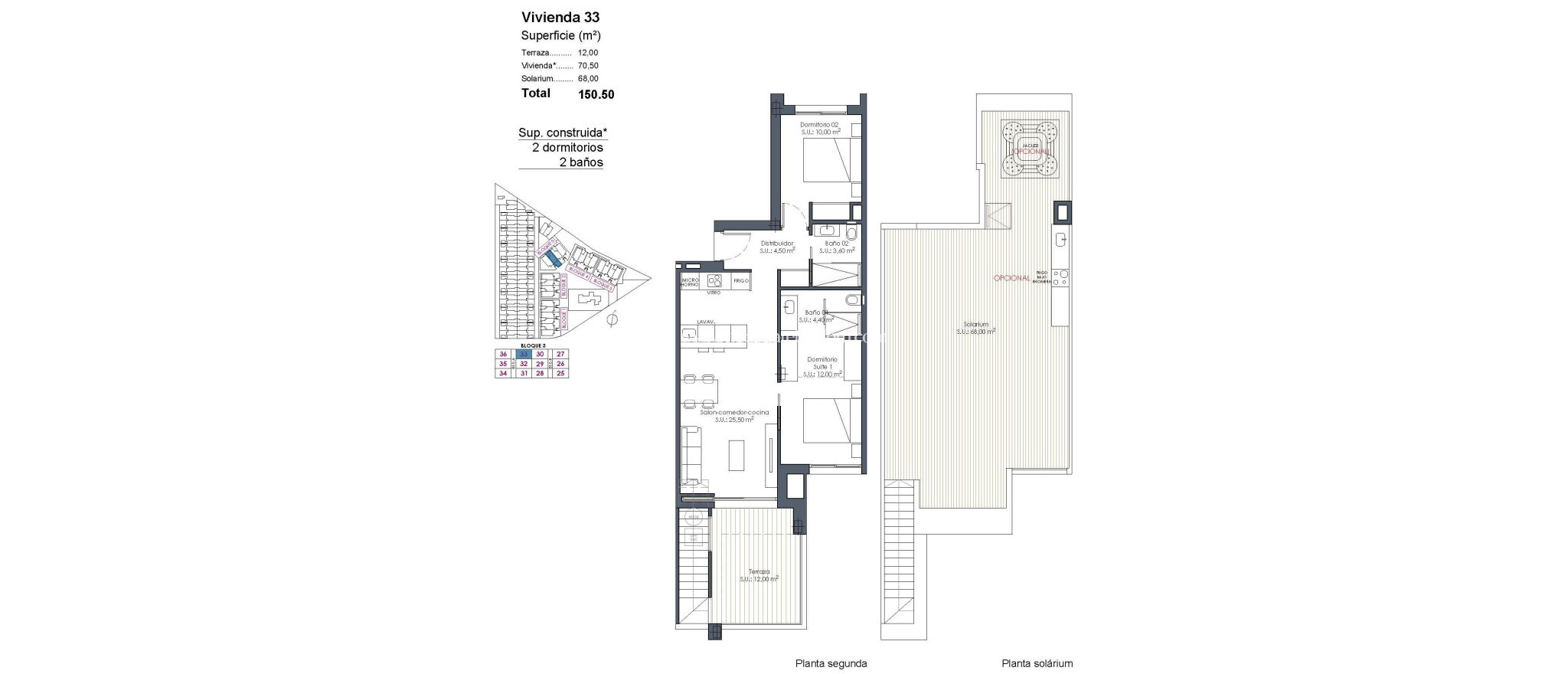 Nýbygging - Penthouse - Los Alcazares - Serena Golf