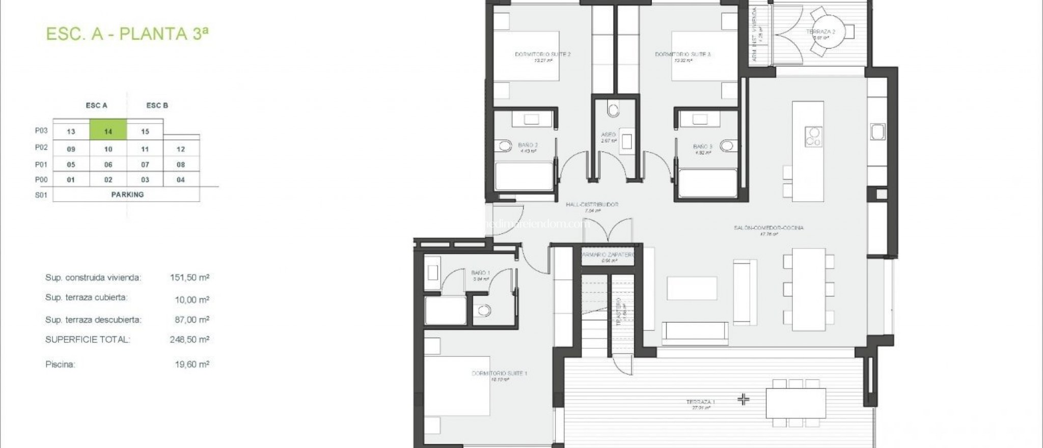 Nýbygging - Penthouse - Orihuela - Las Colinas Golf