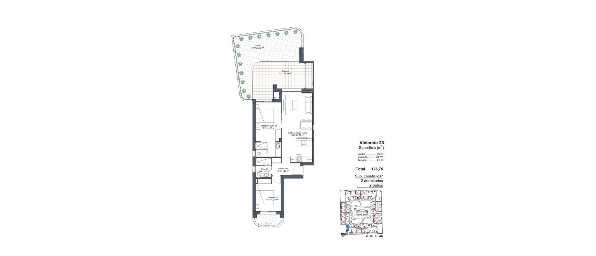Nybyggnad - Bungalow - Ciudad Quesada - Lo Marabú