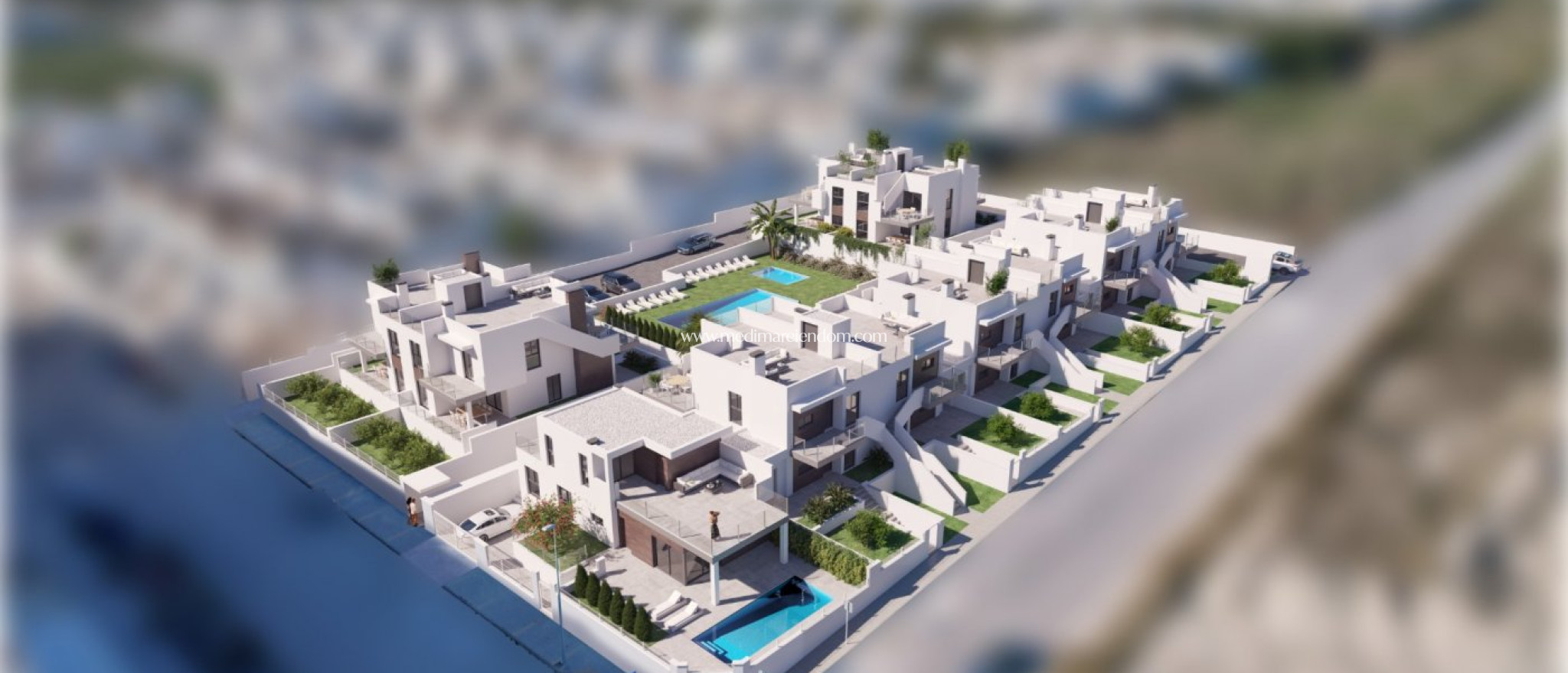 Nybyggnad - Bungalow - Orihuela - Vistabella