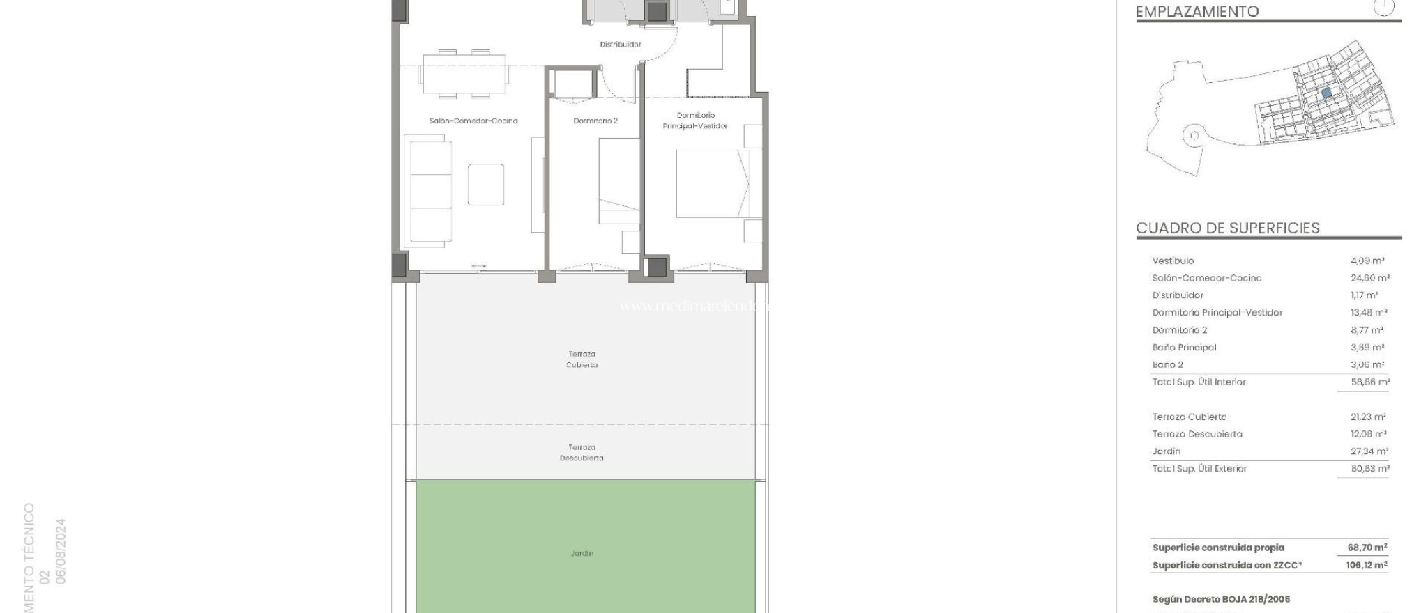 Nybyggnad - Bungalow på bottenvåningen - Mojacar - Playa Macenas (Mojácar)