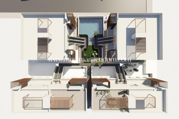 Nybyggnad - Bungalow - Pilar de la Horadada - pueblo