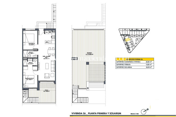 Nybyggnad - Bungalow - San Fulgencio - Pueblo