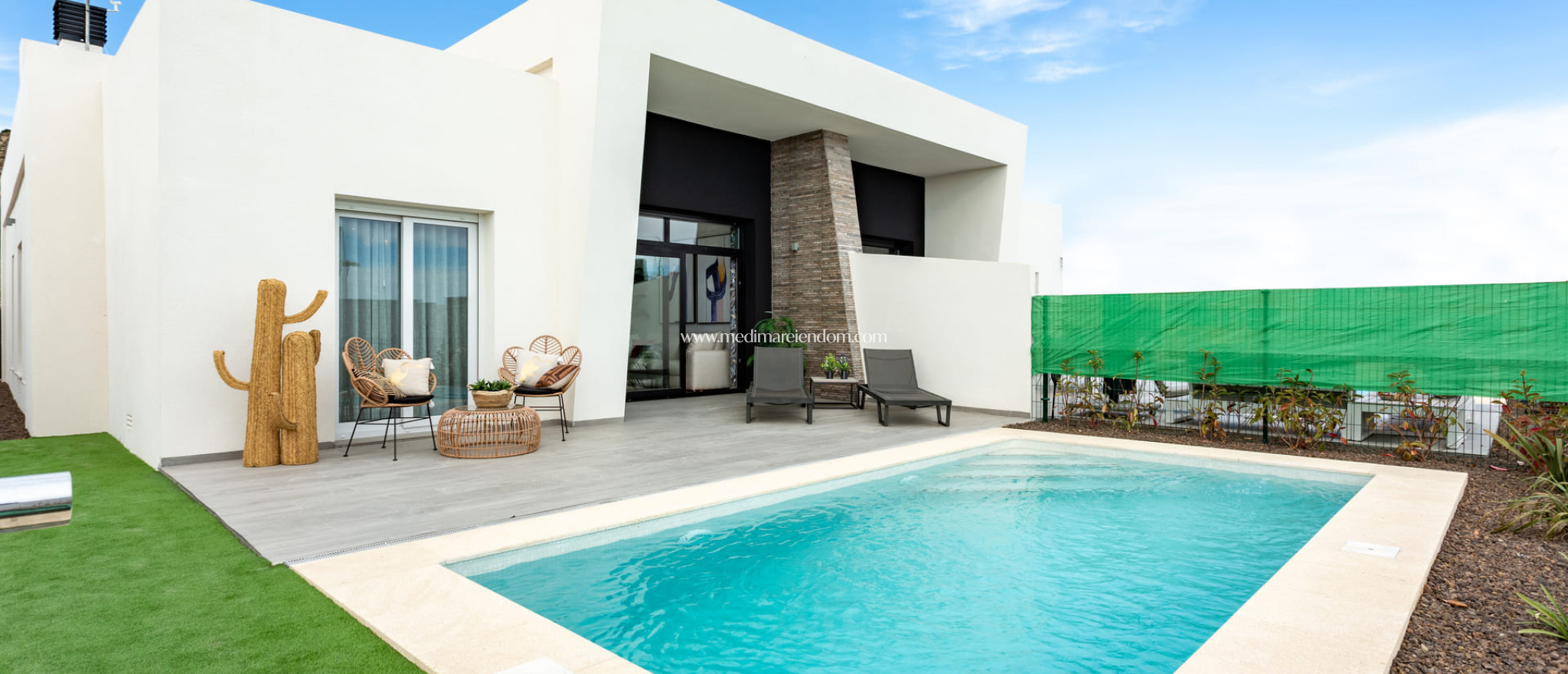 Nybyggnad - Hög bungalow - La Finca Golf