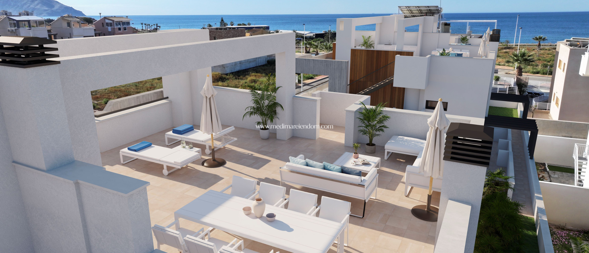 Nybyggnad - Hög bungalow - Mazarron - Mazarrón
