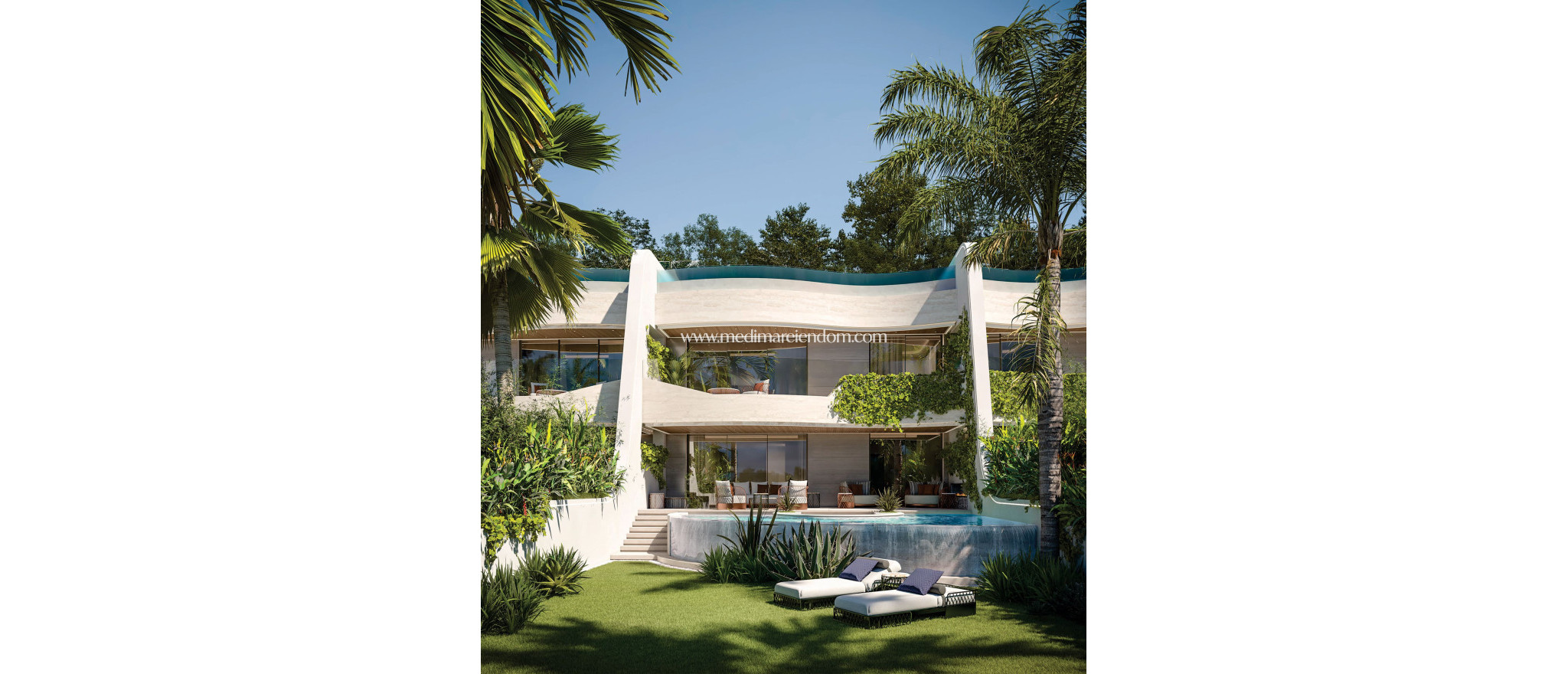 Nybyggnad - Låg bungalow - Marbella