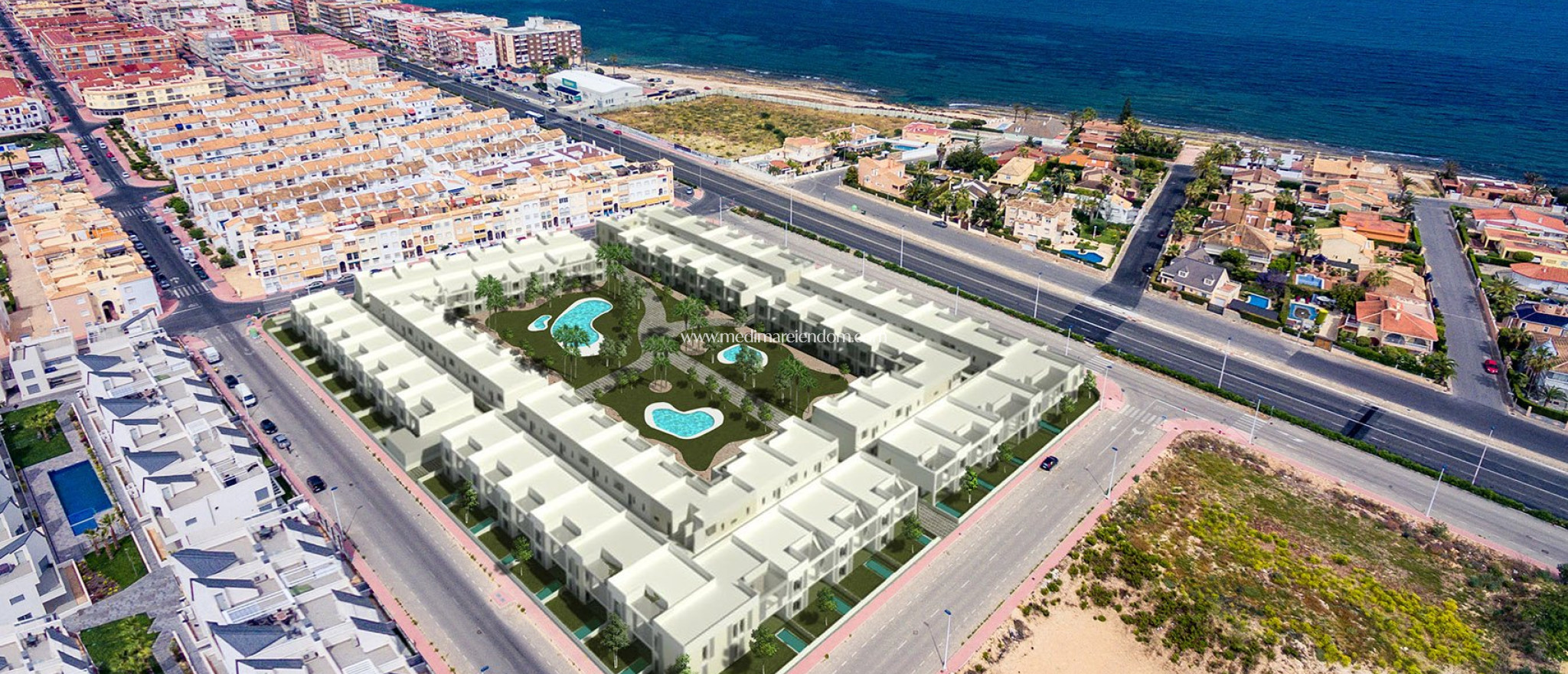 Nybyggnad - Låg bungalow - Torrevieja