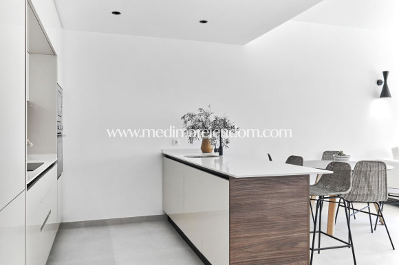 Nybyggnad - Låg bungalow - Torrevieja