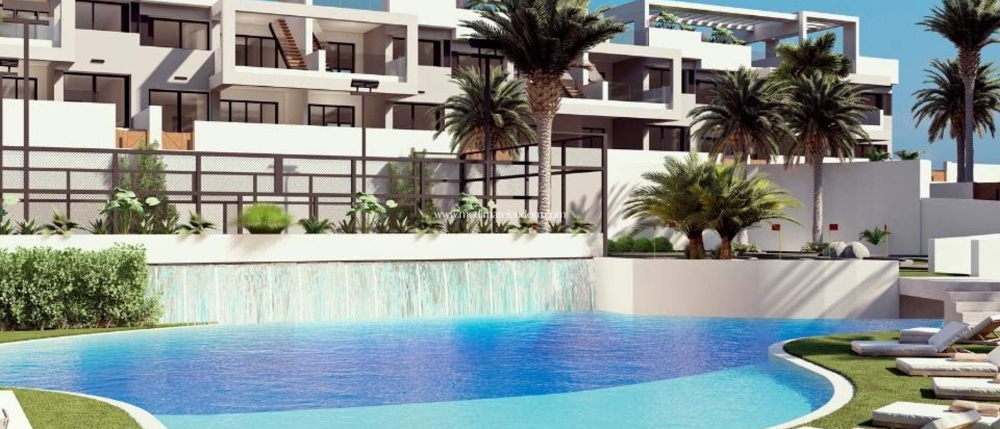 Nybyggnad - Låg bungalow - Torrevieja