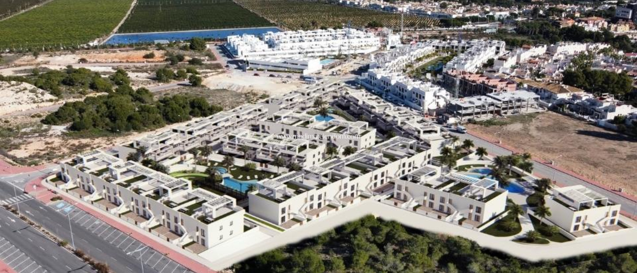 Nybyggnad - Låg bungalow - Torrevieja