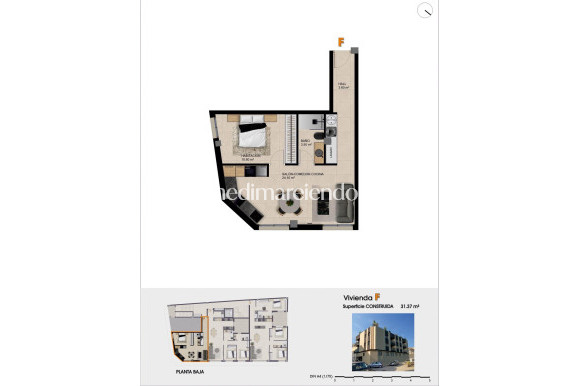 Nybyggnad - Lägenhet - Catral - pueblo