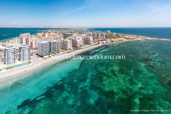 Nybyggnad - Lägenhet - La Manga del Mar Menor - 1ª Linea Del Mar Mediterraneo