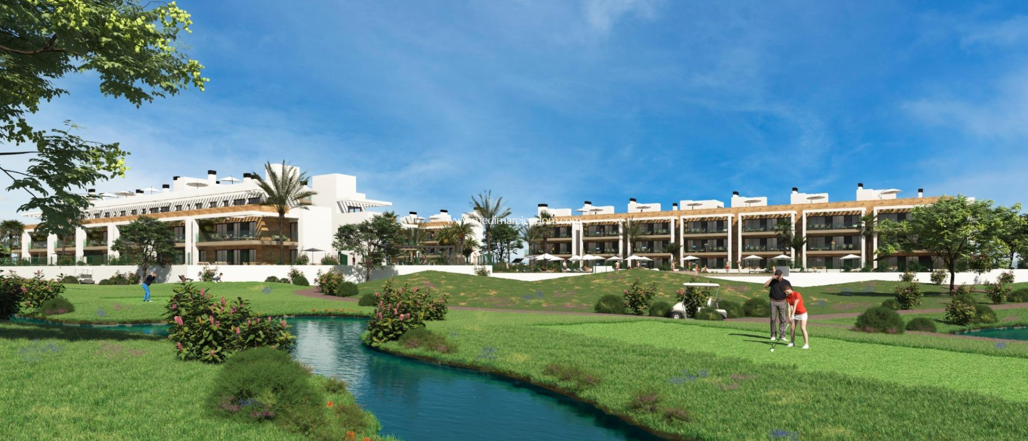Nybyggnad - Lägenhet - Los Alcazares - La Serena Golf
