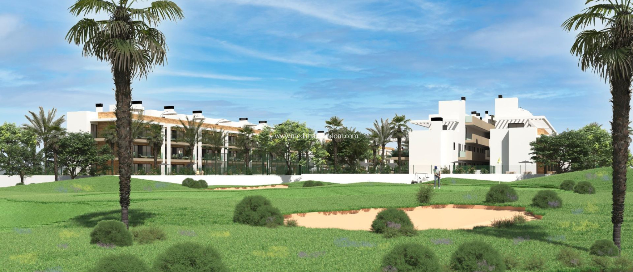 Nybyggnad - Lägenhet - Los Alcazares - La Serena Golf