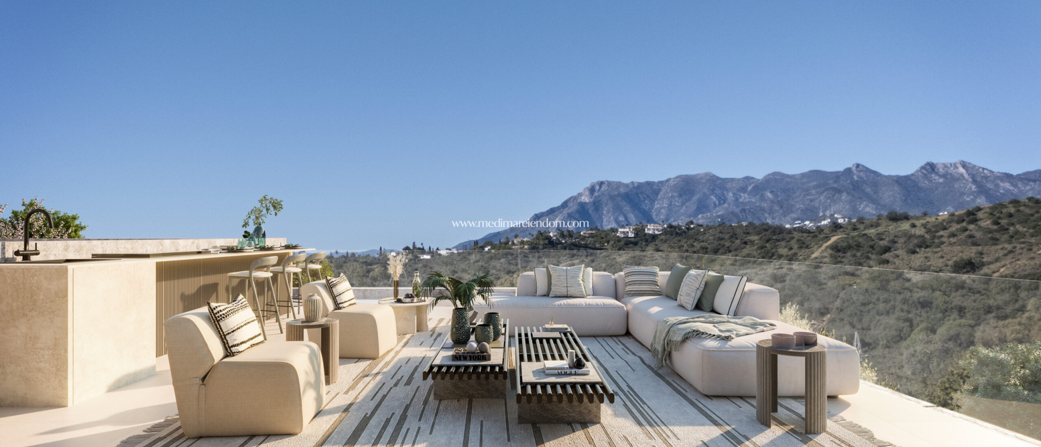 Nybyggnad - Lägenhet på bottenvåningen - Marbella