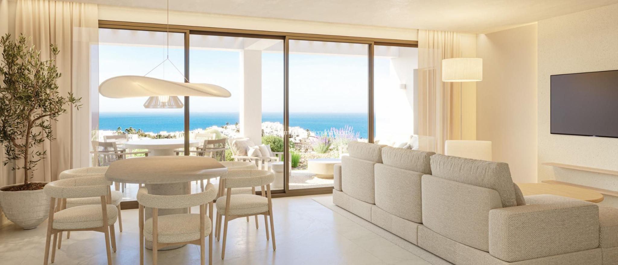 Nybyggnad - Lägenhet på bottenvåningen - Mojacar - Playa De Macenas