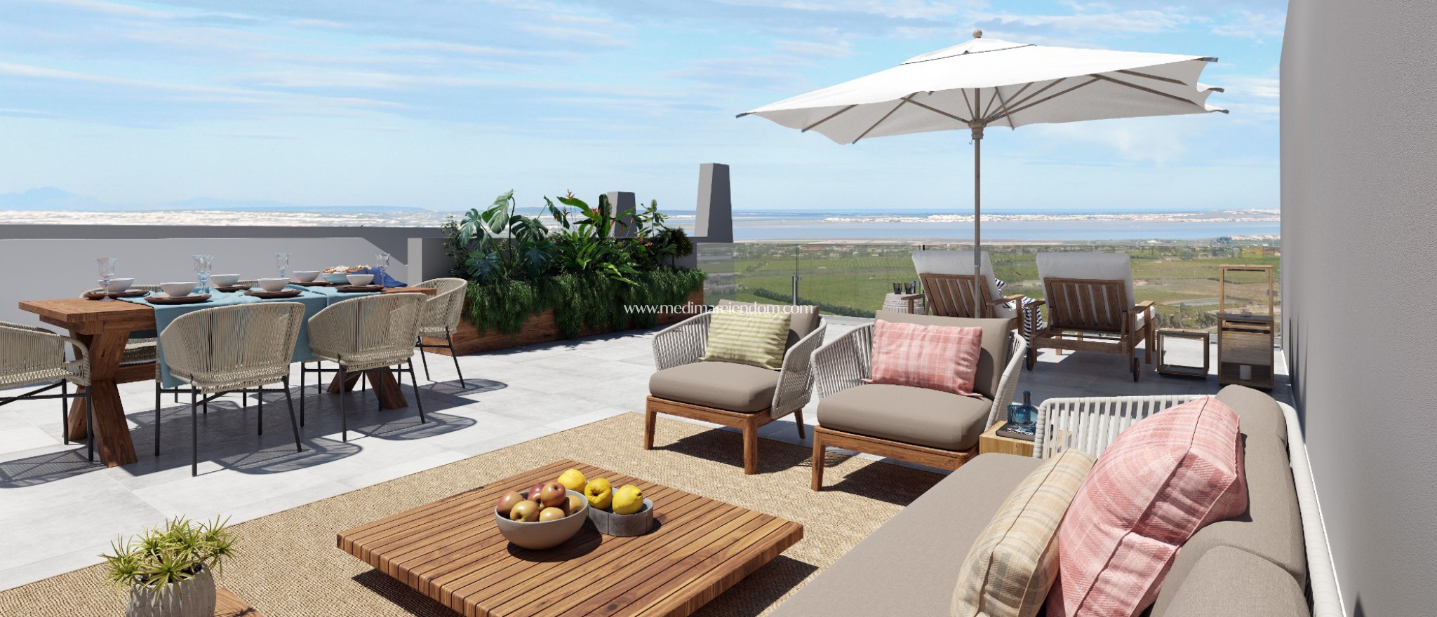 Nybyggnad - Lägenhet - San Miguel de Salinas