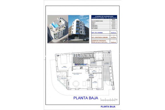 Nybyggnad - Lägenhet - Torrevieja - Playa De Los Locos