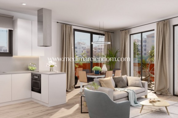 Nybyggnad - Lägenhet - Torrevieja - Playa Del Cura