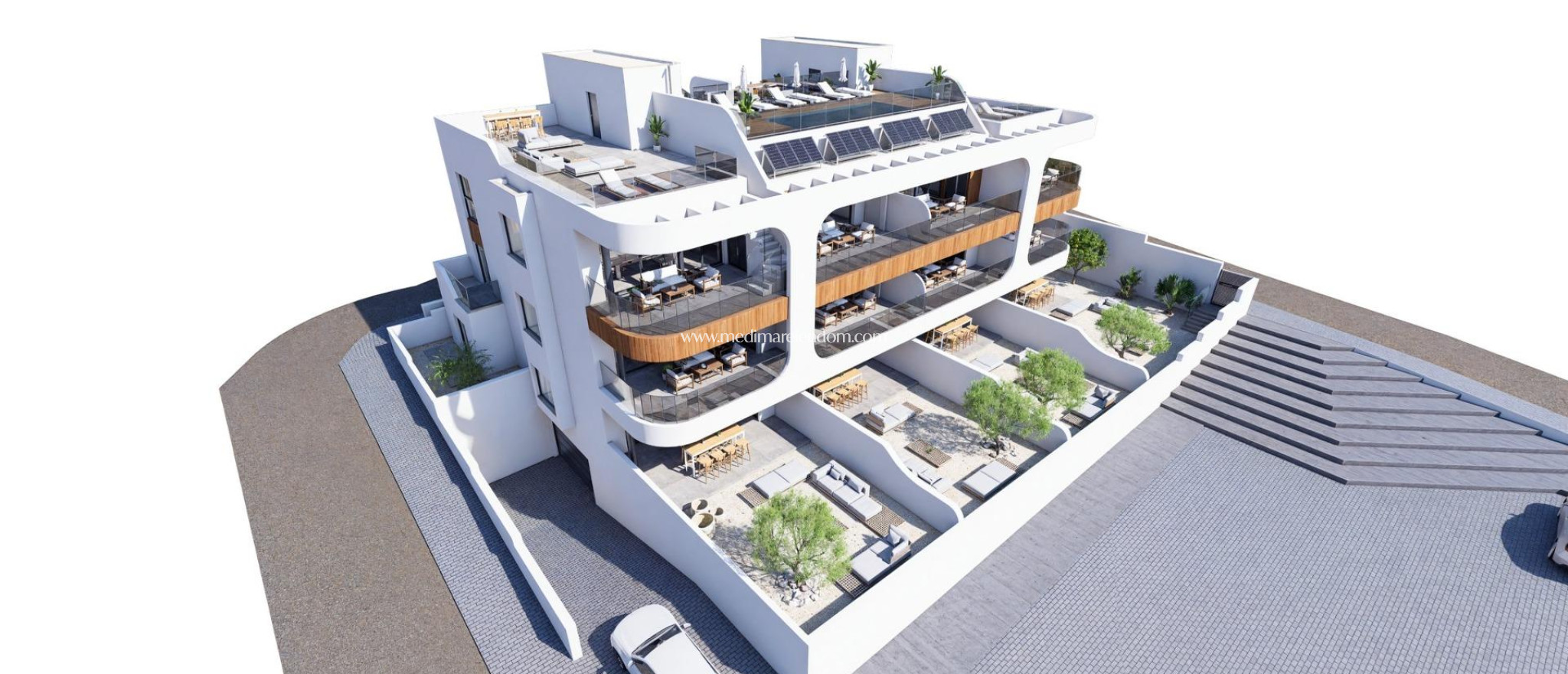 Nybyggnad - Penthouse - Benijofar - Pueblo