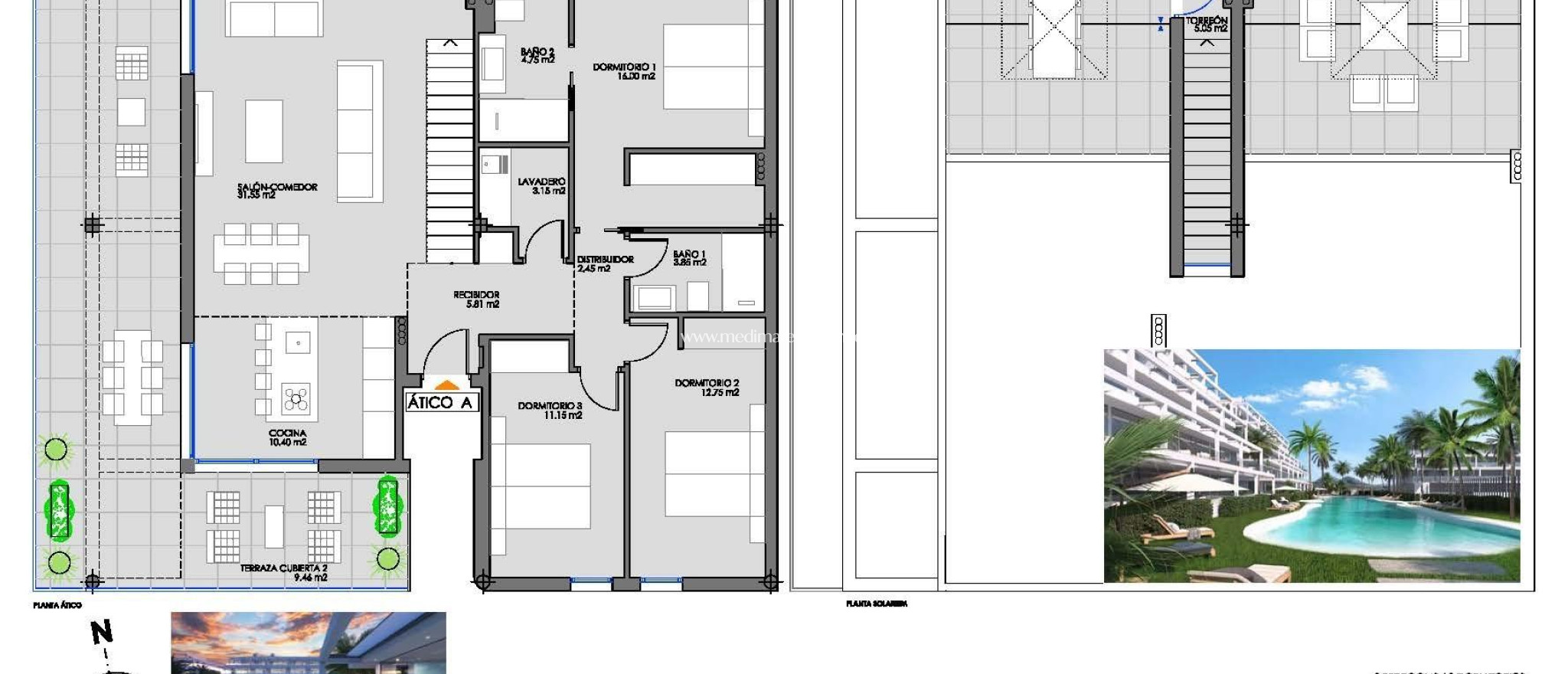 Nybyggnad - Penthouse - Cartagena - Mar De Cristal