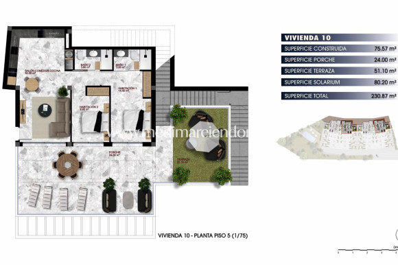 Nybyggnad - Penthouse - Finestrat - Balcón De Finestrat