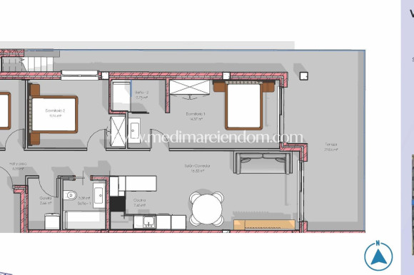 Nybyggnad - Penthouse - Guardamar del Segura - El Raso