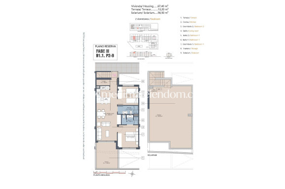 Nybyggnad - Penthouse - Los Alcazares - La Serena Golf