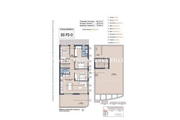 Nybyggnad - Penthouse - Los Alcazares - Serena Golf