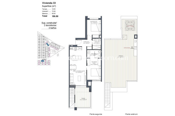 Nybyggnad - Penthouse - Los Alcazares - Serena Golf