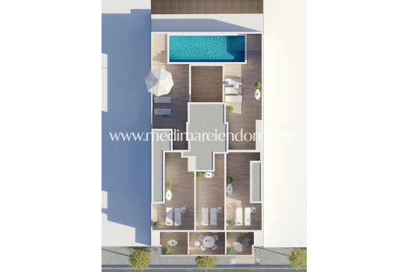 Nybyggnad - Penthouse - Torrevieja - Centro