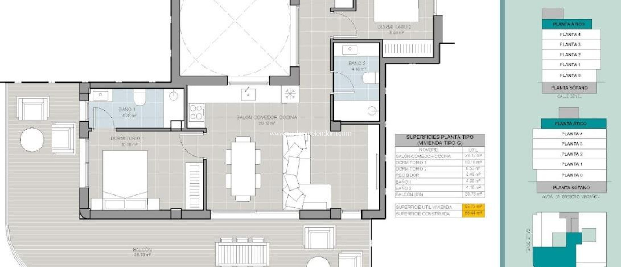 Nybyggnad - Penthouse - Torrevieja - El acequión