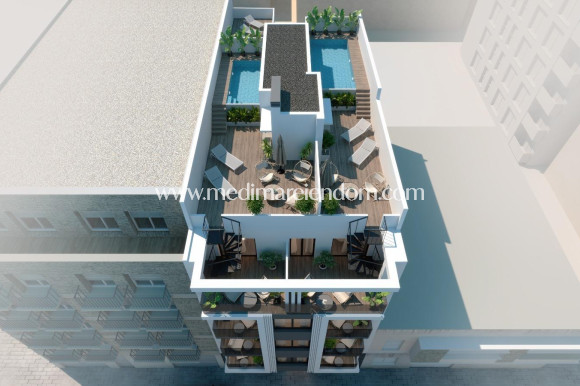 Nybyggnad - Penthouse - Torrevieja - Playa de El Cura
